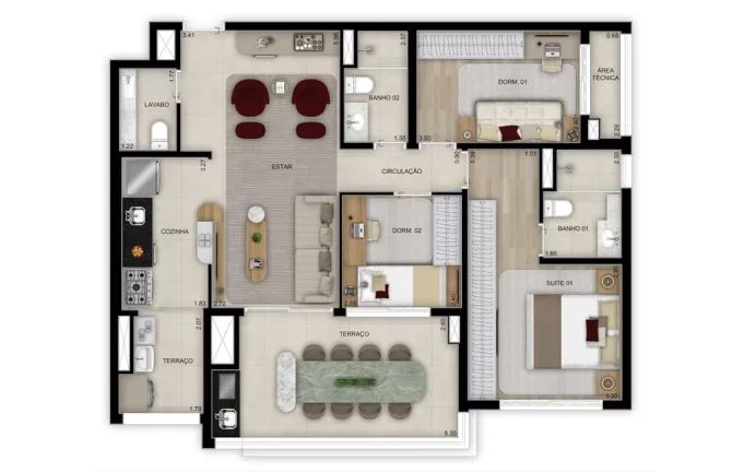 Imagem APARTAMENTO RESIDENCIAL em São Paulo - SP, Santo Amaro