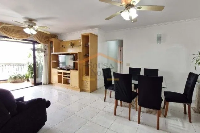 Imagem Apartamento com 3 dormitórios, sendo 3 suítes com closet, ambientes amplos, bem iluminados e venti...