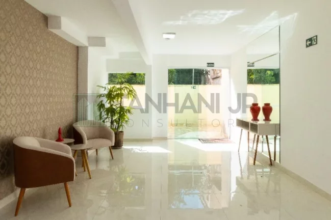 Imagem O Residencial Means do Campo oferece apartamentos de 58m² com 2 dormitórios, sendo 1 suíte, sala para 2 ambientes com varanda, cozinha ampla, 2 wc, ár