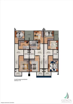 Imagem Res. Ilhas de Capri | Lot. Montreal | 3 quartos (1 suíte) | 120m²