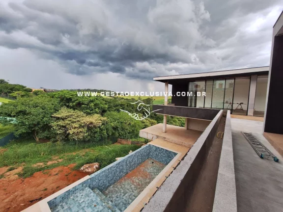 Imagem ALTO PADRÃO 5 SUÍTES PISCINA DE BORDA INFINITA LAZER COMPLETO CASA/CASEIRO