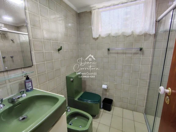 Imagem Apartamento de 3 quartos com suíte na Pitangueiras, Guarujá-SP: 134m², 2 salas, 3 banheiros e 1 vaga de garagem!
