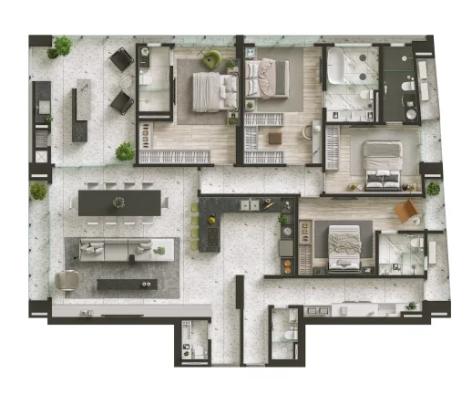 Imagem Apartamento em América - Joinville SC