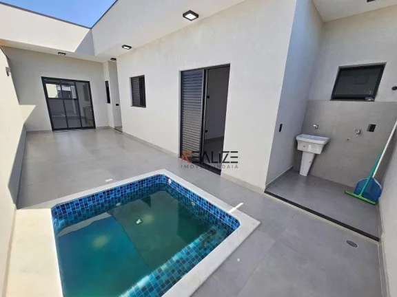 Imagem Casa em bairro aberto com piscina e 3 dormitórios à venda, 99 m² por R$ 649.000 - Jardim Bom Sucesso - Indaiatuba/SP