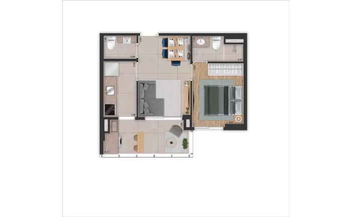 Imagem Apartamento em Campo Belo - São Paulo SP