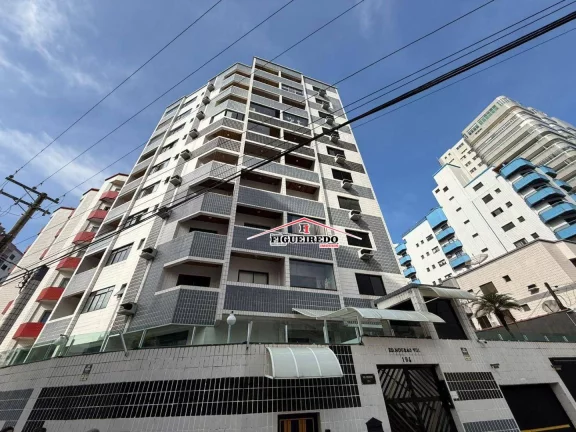 Imagem Apartamento com 1 dormitório à venda, 46 m² por R$ 300.000 - Tupi - Praia Grande/SP