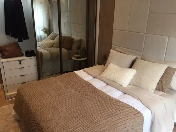 Imagem Apartamento 77M², 3Q, 1Suíte, 2 Banheiros, 1 Vaga, Varanda Gourmet, Piscina com Borda Infinita, Academia, Brinquedoteca, Salão de Festas, Lavanderia.