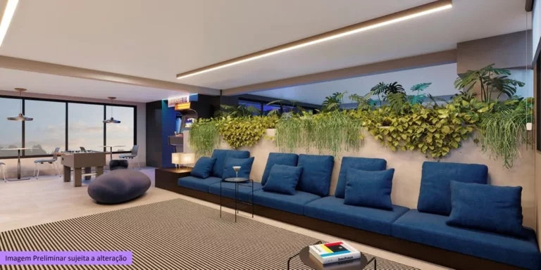Imagem Apartamento à venda em São Paulo-SP, na Vila Madalena: 2 quartos, 1 banheiro, 36m² - Condomínio Station Vila Madalena
