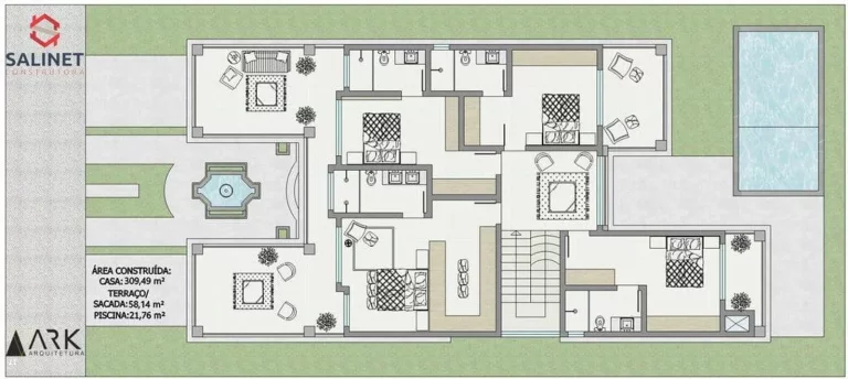 Imagem Casa para Venda em Porto Belo, VIVAPARK, 3 dormitórios, 3 suítes, 4 banheiros, 2 vagas