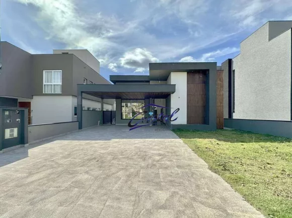 Imagem Casa com 5 quartos / suítes à venda, 411 m² - Condomínio Reserva Santa Maria - Jardim do Golf I - Jandira/SP