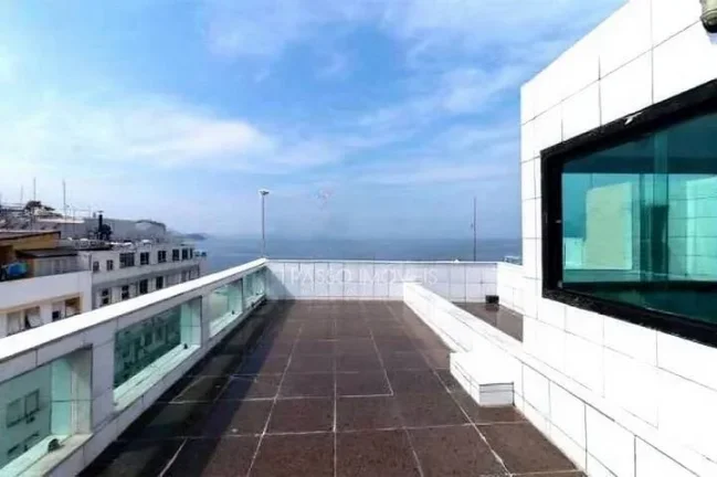 Imagem Cobertura triplex Copacabana vista total Mar sol da manhã, oportunidade