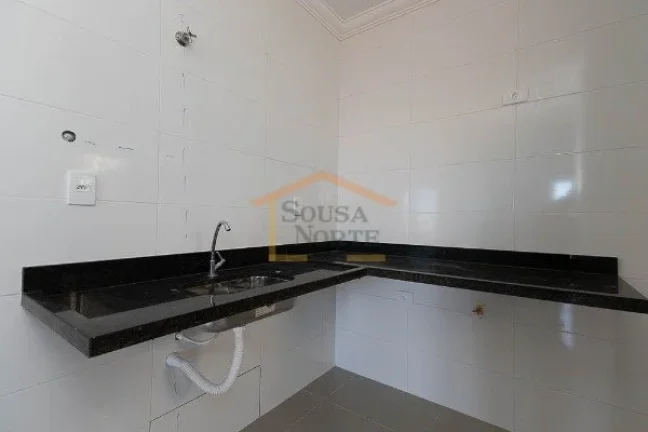 Imagem Apartamento com 33,10m², dispõe de 2 dormitórios, sala para dois ambientes, cozinha com gabinete ...