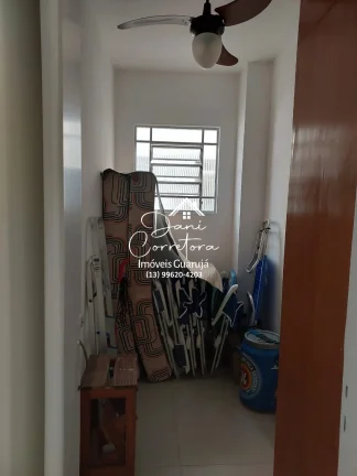 Imagem Apartamento lado praia Enseada, Guarujá-SP! 2 quartos, 2 salas, 2 banheiros, 1 vaga, 77m².