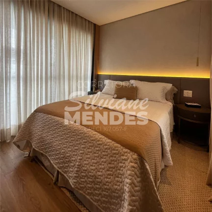 Imagem Apartamento 220 m² 4 suítes e pé direito duplo no living no bairro Campolim
