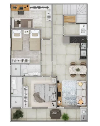 Imagem CASA COM 90.53 m² - GUILHERMINA - PRAIA GRANDE SP