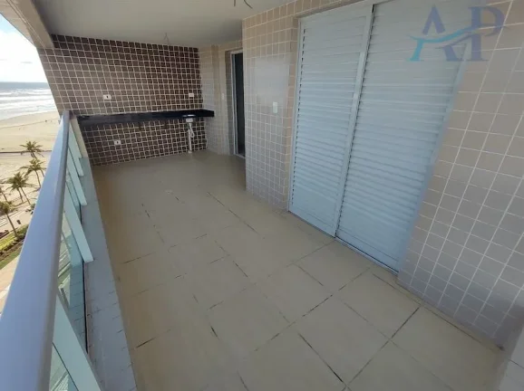Imagem Apartamento Frente Mar com 3 Dormitórios em Praia Grande