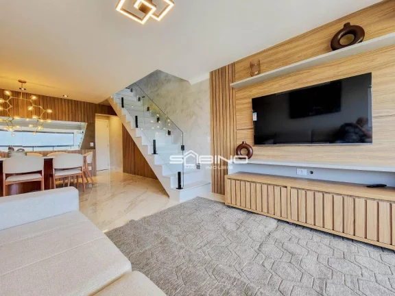 Imagem Cobertura à venda finamente mobiliada, com 5 dormitórios 3 vagas, 243 m² - Riviera de São Lourenço - Bertioga/SP