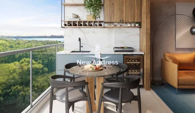 Imagem Apartamento 2 quartos (1 suíte) no coração da Mata da Praia, com varanda, 2 vagas e infraestrutura completa para seu conforto e lazer!