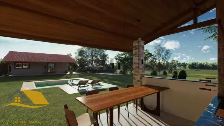 Imagem (LANÇAMENTO) Casa de Campo com 150 mts², Piscina, Sauna e Área Gourmet