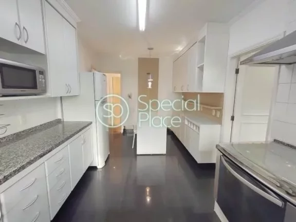 Imagem Ótimo apartamento à venda no Brooklin - Área: 167,00m² - Living amplo com terraço - Sala de Jan...