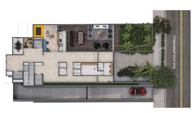 Imagem Luxuoso Apartamento de 4 Quartos no Jardim Guedala, São Paulo-SP Condomínio Casa Arbo 515m² 4 Suítes 6 Banheiros 4 Vagas