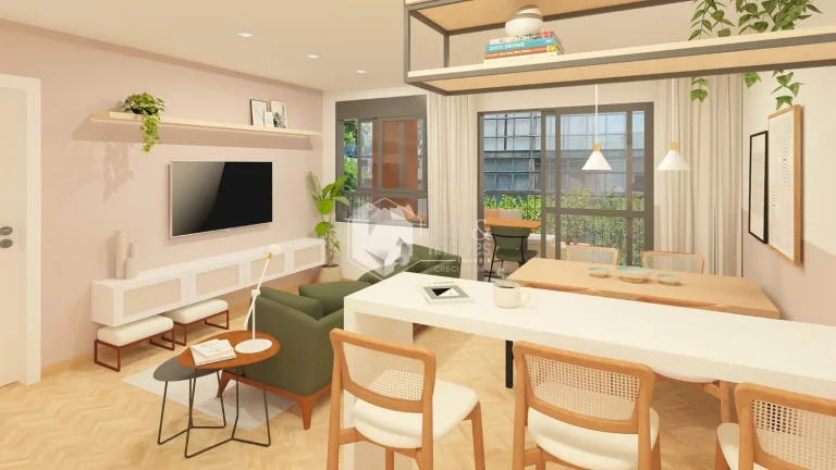 Imagem APTO À VENDA, COM 57M² 2 DORM 1 SUÍTE, COM PONTO PARA AR COND. AQUECIMENTO A GÁS, PONTO DE COOKTOP, TOMADAS USB E PERSIANAS DE ENROLAR - HIGIENÓPOLIS