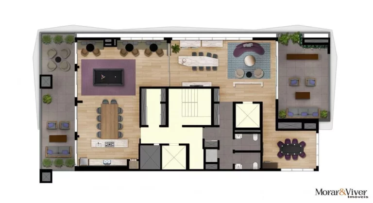 Imagem Apartamento para Venda em Curitiba, Bigorrilho, 2 dormitórios, 2 suítes, 3 banheiros, 2 vagas