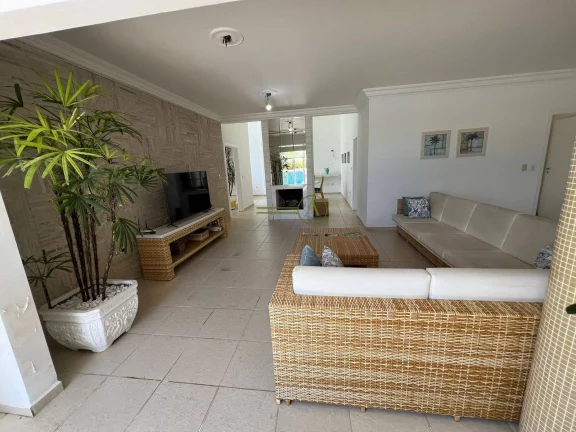 Imagem Sobrado luxuoso de alto padrão à venda condomínio Bougainville frente praia
