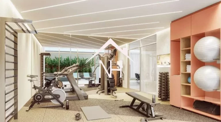 Imagem Studio de 29m com dormitório e terraço,Churrasqueira,Deck, Fitness, Pet Place, Piscina, Sauna, Solarium, Spa, Bicicletário Lavanderia, Salão de Festas