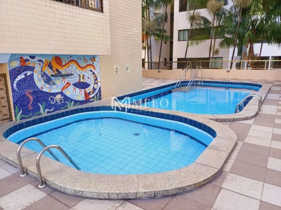 Imagem 4qts, 3suítes, 2 vagas, 187m², mobiliado nas Graças, 02vagas