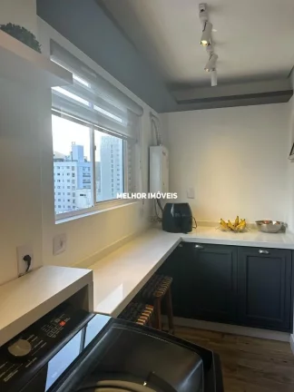 Imagem Apartamento à venda com 03 Dormitórios sendo 02 suítes, mobiliado e equipado localizado na Quadra Mar