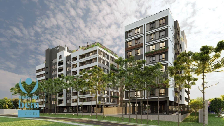 Imagem Apartamento com 3 quartos sendo 1 suíte à venda, 64 m² por R$ 592.900 - Novo Mundo - Curitiba/PR
