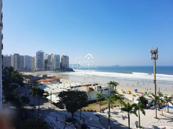 Imagem Apartamento reformado frente mar com 4 suítes, 2 salas, vaga no prédio e 190m² no bairro Pitangueiras!