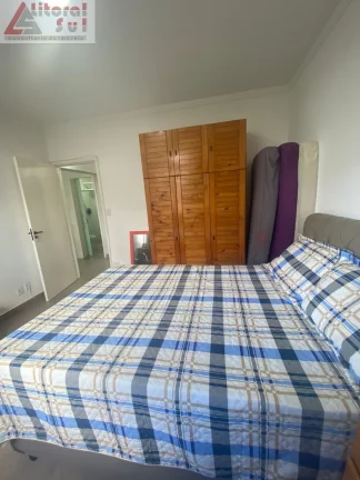 Imagem Apartamento à venda em Praia Grande-SP, bairro Tupi: 1 quarto, 1 sala, 1 banheiro, 60m² de área. Confira!