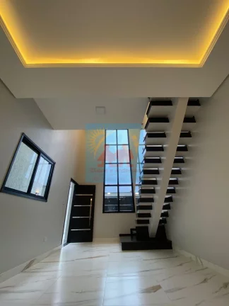 Imagem Sobrado no Tupi em Praia Grande/SP, 3 dormitórios, churrasqueira, R$ 880mil
