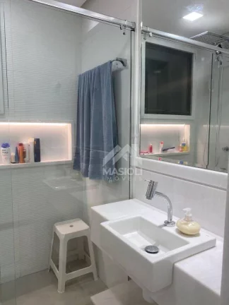 Imagem Mobiliado - Apartamento com 3 dormitórios para alugar, 150 m² por R$ 6.840/mês - Praia da Costa - Vila Velha/ES