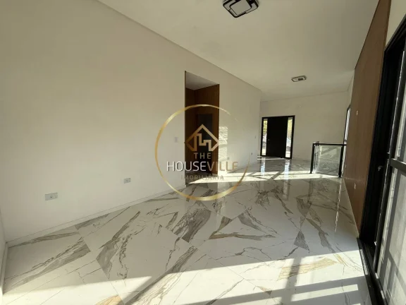 Imagem Casa Sobrado, 4 dormitórios (2 suítes), 4 vagas. Condomínio Mantiqueira, Sj
