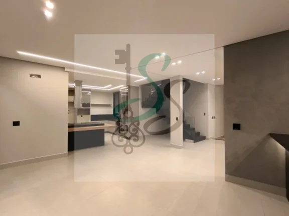 Imagem Venda de sobrado na Chácaras das Nações, Valinhos. Sobrado moderno com quadra de areia com 294,02 m² de construção, em um terreno de 480,88 m², muito