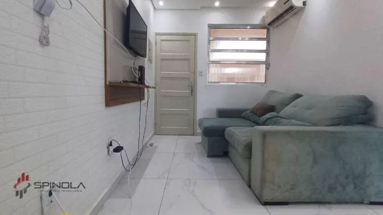Imagem Apartamento com 2 dormitórios à venda, 60 m² por R$ 320.000,00 - Tupi - Praia Grande/SP