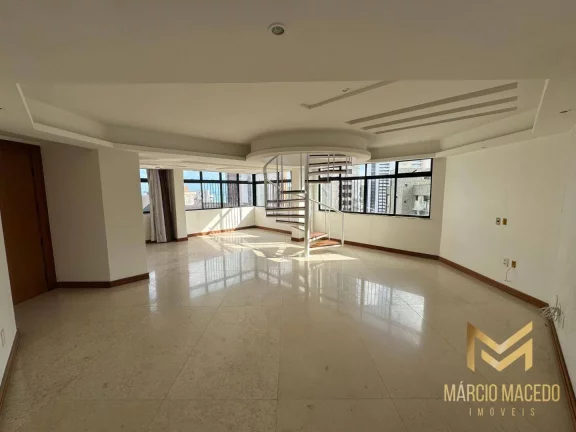 Imagem Vendo cobertura duplex com 4 suítes, 295 m² por R$ 1.250.000 - Meireles - Fortaleza/CE