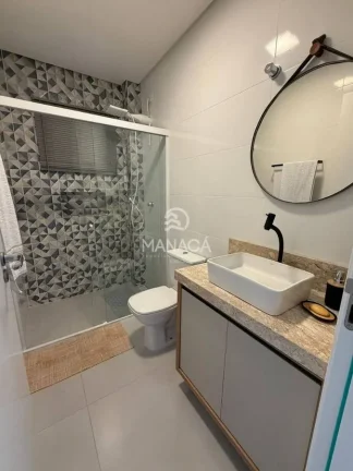 Imagem Apartamento mobiliado com 2 quartos e 2 banheiros com suíte, bairro Itajuba em Barra Velha - SC