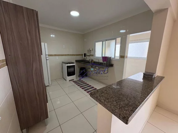 Imagem Apartamento com 3 dormitórios à venda, 112 m² por R$ 820.000,00 - Guilhermina - Praia Grande/SP