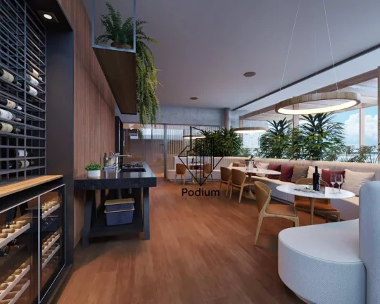 Imagem Apartamentos com varanda / sacada em Condomínio Club a beira mar da praia de Cabo Branco -AP2848.