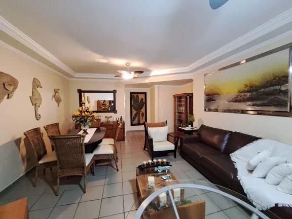 Imagem AMPLO APARTAMENTO COM 4 DORMITÓRIOS, SENDO 3 SUÍTES E O 4º DORMITÓRIO OPCIONAL, 2 VAGAS, VARANDA ESTENDIDA, NA REGIÃO NOBRE DA PITANGUEIRAS NO GUARUJÁ