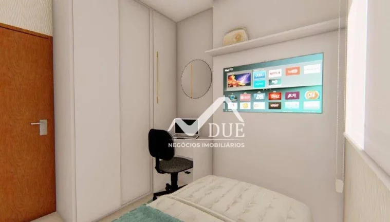 Imagem Apartamento com 2 quartos c/ lazer à venda, 64 m² por R$ 531.000 - Marapé - Santos/SP