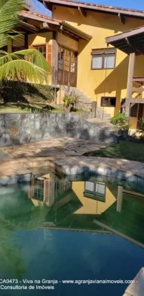 Imagem CASA À VENDA NA CHÁCARA DOS JUNQUEIRAS COM TERRENO DE 4.844 m² - MATA ATLÂNTICA.