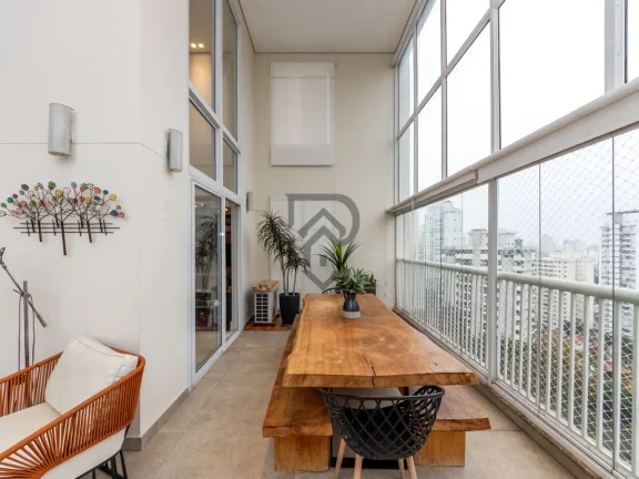Imagem Apartamento chacara klabin sala com pé-direito duplo