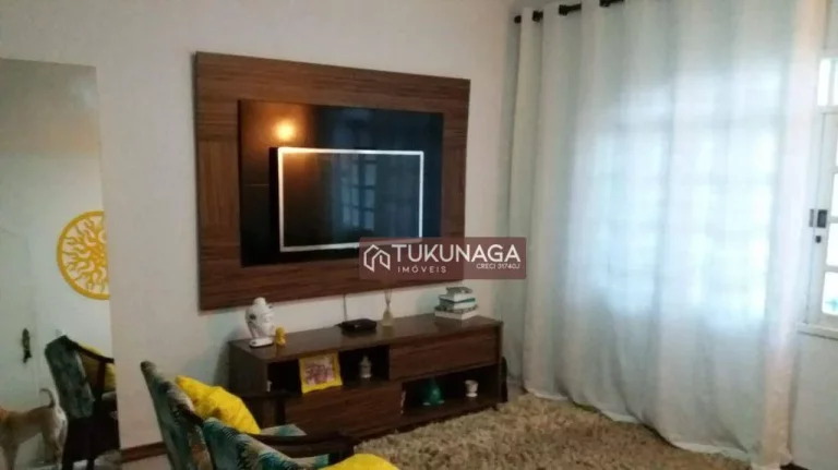 Imagem Sobrado com 3 dormitórios para alugar, 260 m² por R$ 6.000,00/mês - Vila Augusta - Guarulhos/SP