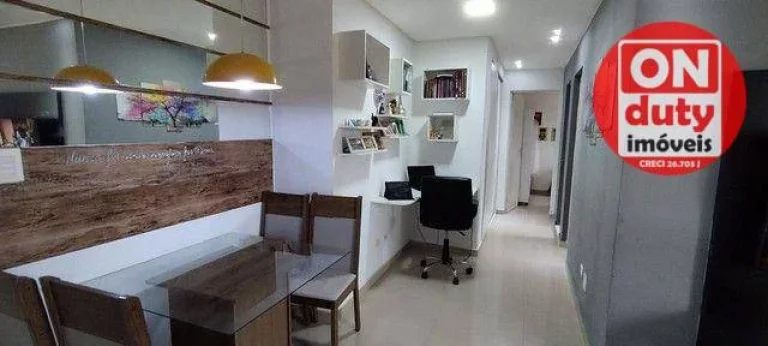 Imagem Apartamento com 2 dormitórios à venda, 54 m² por R$ 350.000,00 - Jardim dos Pássaros - Guarujá/SP