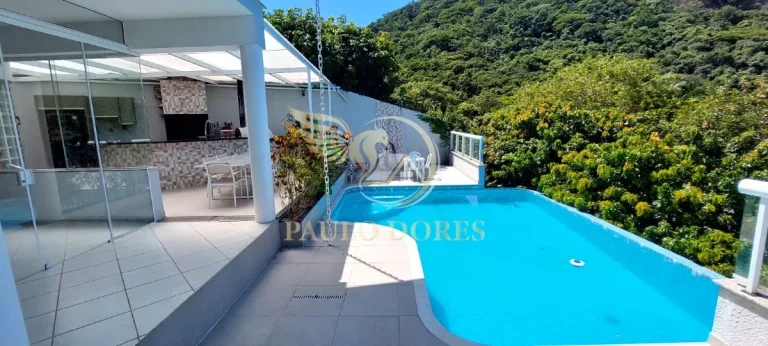 Imagem CASA COM VISTA PANORÂMICA DO MAR NA PRAIA DA LAGOINHA EM UBATUBA-SP